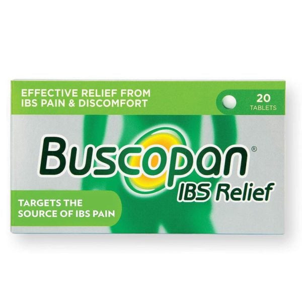 BUSCOPAN 10MG FILM COATED TABLETS (20)