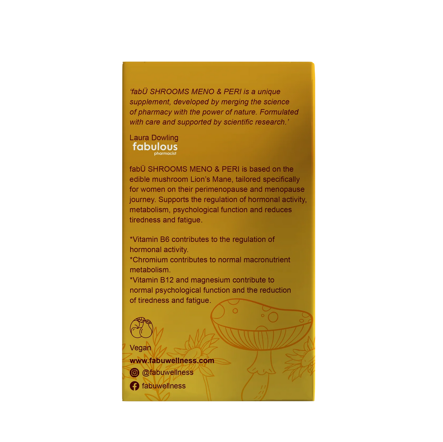 fabÜ SHROOMS MENO & PERI