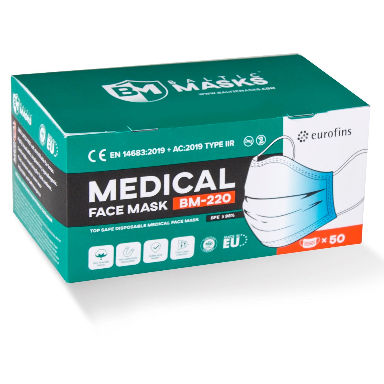 Medical Grade Face Mask BM-220 Type IIR