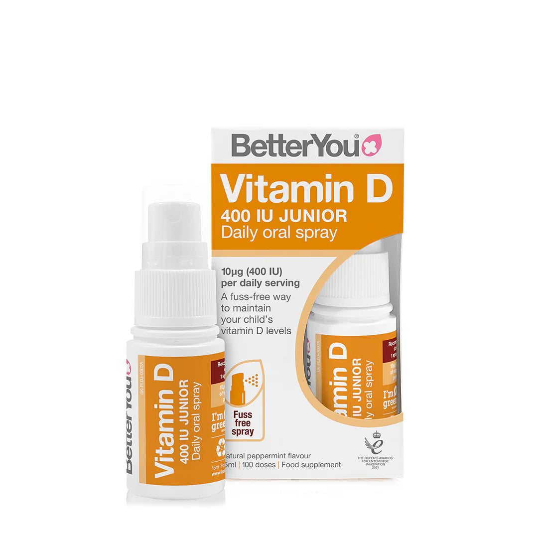 BetterYou Vitamin D 400IU Junior Supplement Spray (15ml)