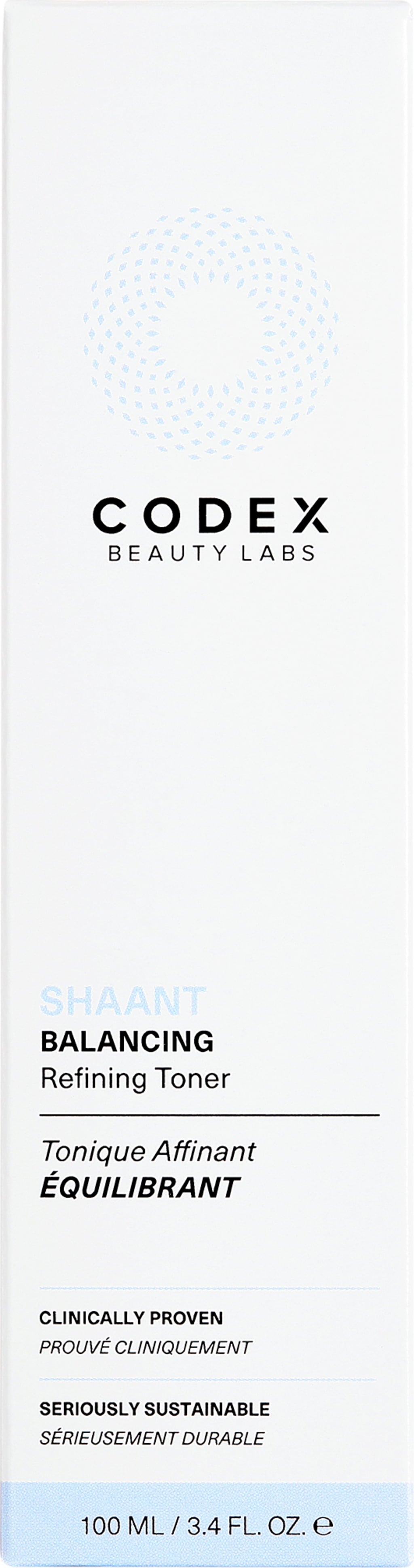 Codex beauty labs Shaant Balancing Refining Toner 100ml