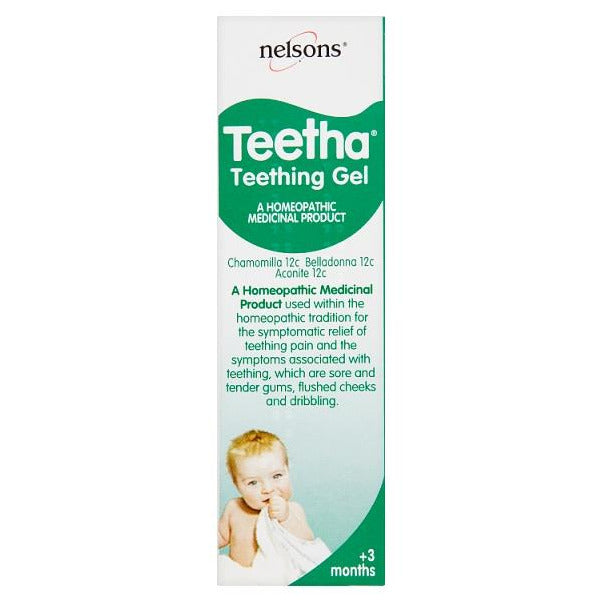 Nelsons Teetha Teething Gel 3+ Months 15g