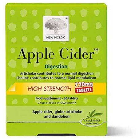 New Nordic Apple Cider Vinegar 720mg (60 Tablets)