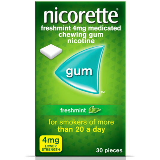 Nicorette Gum Freshmint 4mg (30)