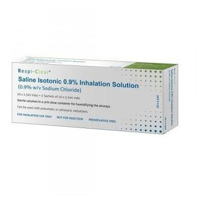 Respiclear Nebuliser Solution (2.5ml x 20)