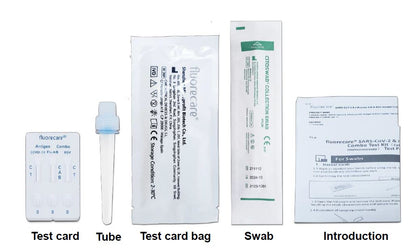 Fluorecare Antigen COMBO Test 3in1 (RSV, Influenza A/B, COVID-19)