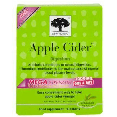 New Nordic Apple Cider Vinegar 1000mg (30 Tablets)