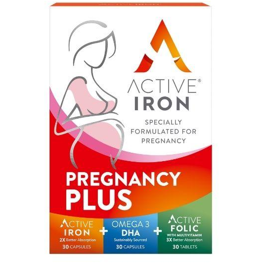 Active Iron Pregnancy Plus Omega 3 (30)