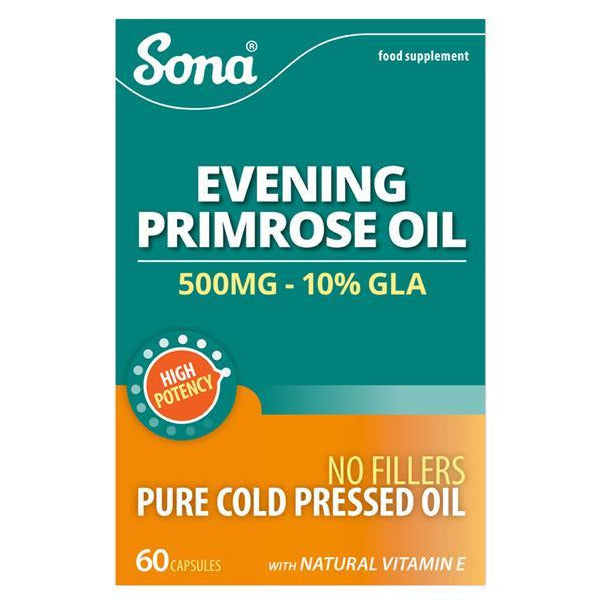 Sona Evening Primrose Oil 500mg Capsules (60)