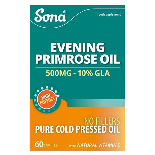 Sona Evening Primrose Oil 500mg Capsules (60)