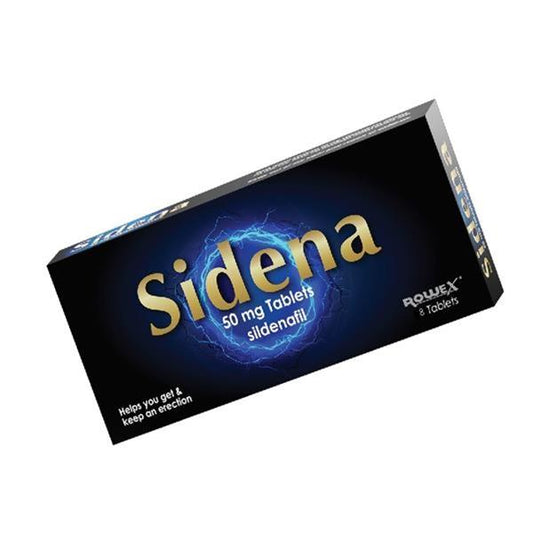 Sidena 50mg Tablet (8 Tablets) (Generic of Viagra)