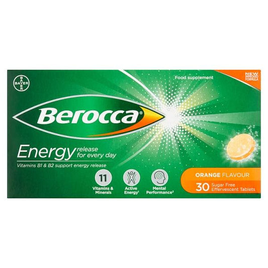 Berocca Energy Orange (30 Tablets)