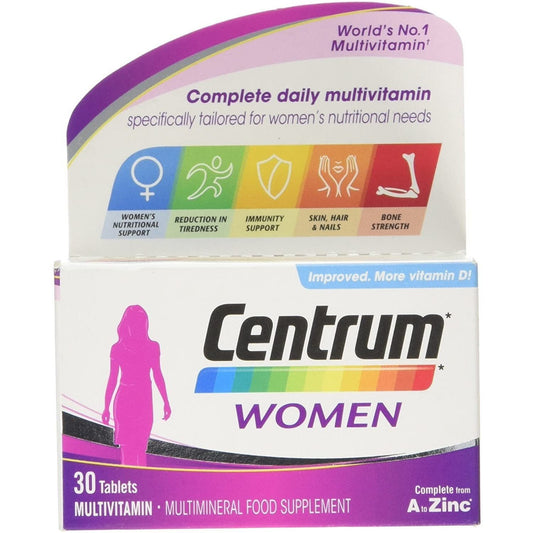 Centrum Multivitamin for Women Under 50, Tablets (30)