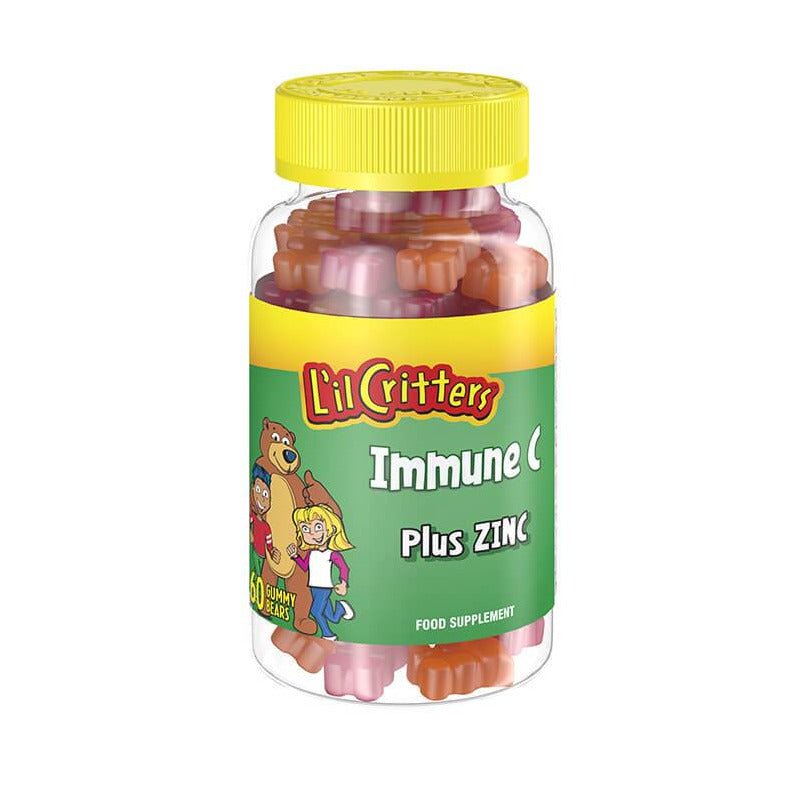L'il Critters Immune C Plus Zinc (60 Gummy Bears)