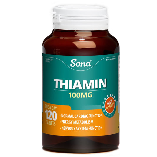 Sona Thiamine 100mg Tablets (120)