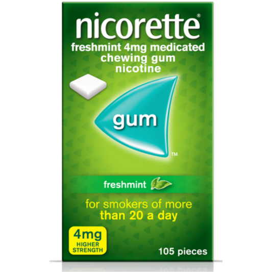 Nicorette Gum Freshmint 4mg (105)
