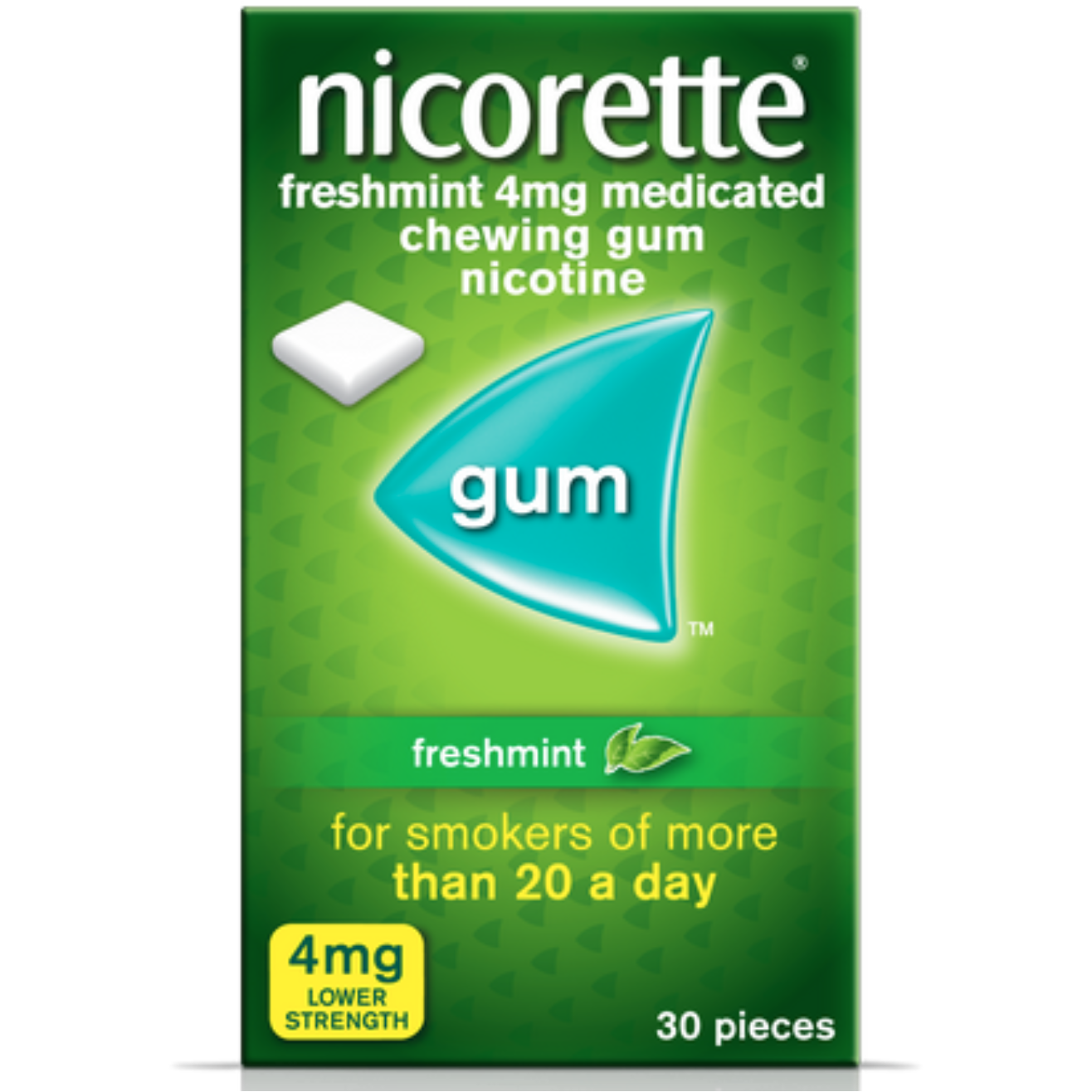 Nicorette Gum Freshmint 4mg (30)