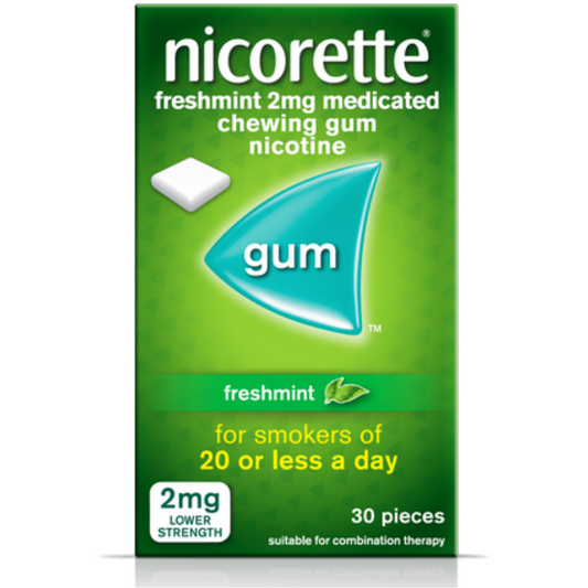 Nicorette Gum Freshmint 2mg (30)