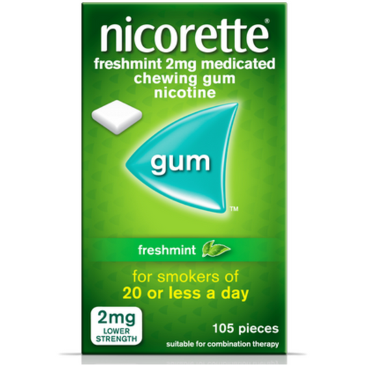 Nicorette Gum Freshmint 2mg (105)