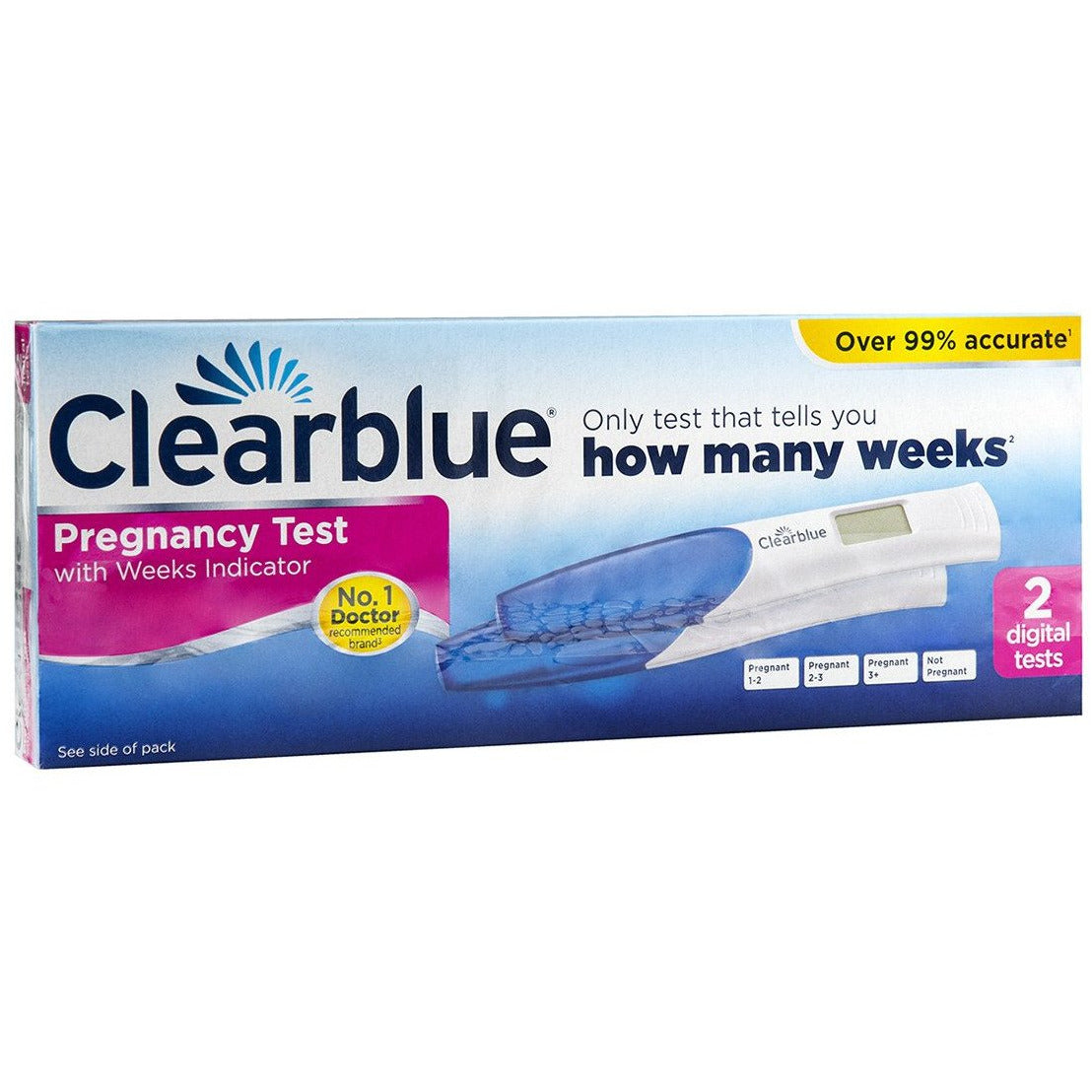 Clearblue Digital Pregnancy Test with Weeks Indicator (1)