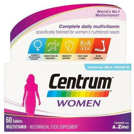 Centrum Multivitamin for Women Under 50, Tablets (60)