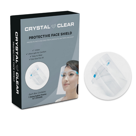 Crystal Clear Face Shield