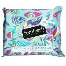 Femfresh Wipes 25 Pack