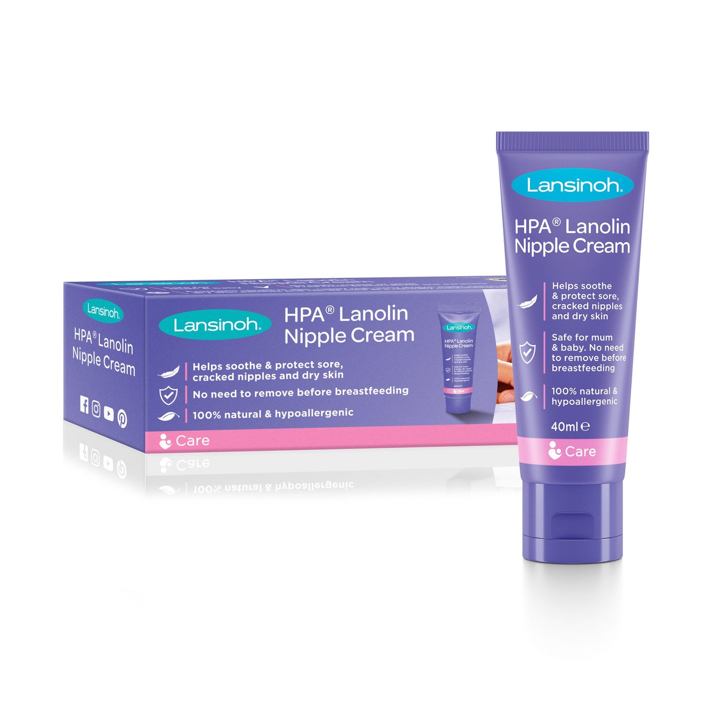 Lansinoh HPA Lanolin Nipple Cream 40ml