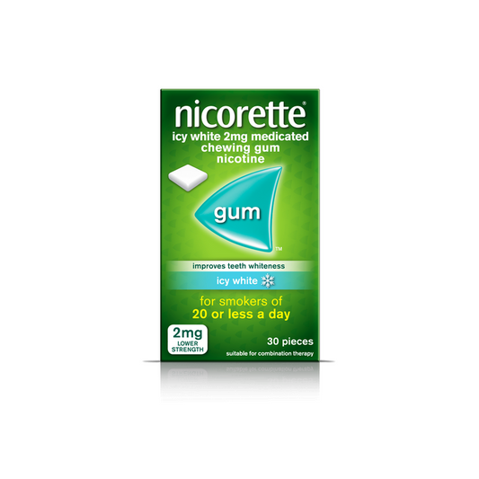Nicorette Gum Icy White 2mg (30)