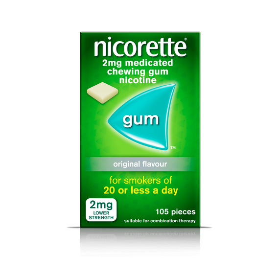 Nicorette Gum Classic 2mg (105)