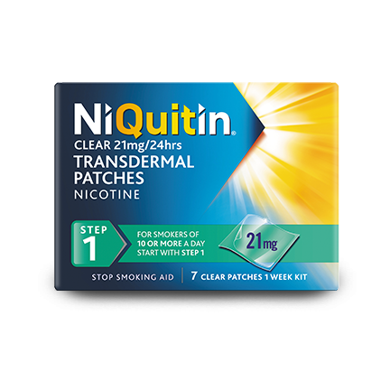NiQuitin Clear Patch Step 1 21mg (7)