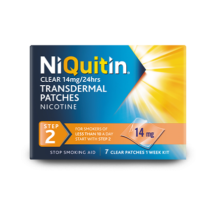 NiQuitin Clear Patch Step 2 14mg (7)