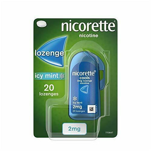 Nicorette Cools 2mg Icy Mint (20 Lozenges)